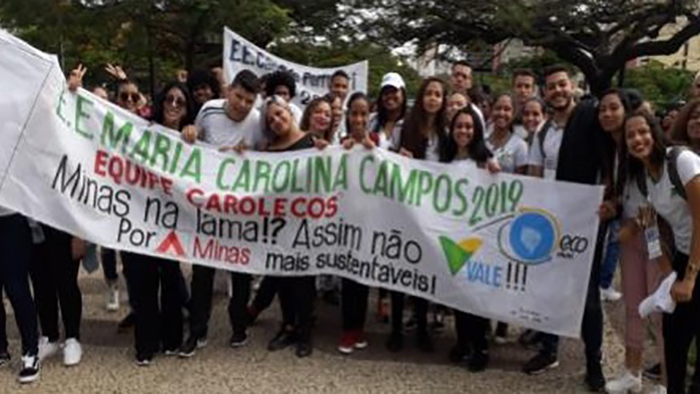 Equipe Carolecos 2019, Praça Raul Soares - Caminhada Ecológica