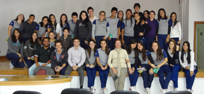 Ecos motiva alunos do Instituto Sagrada Família