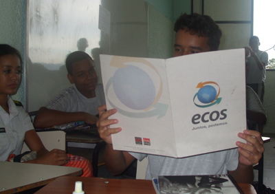 Colégio Tiradentes Venda Nova recebe equipe ECOS