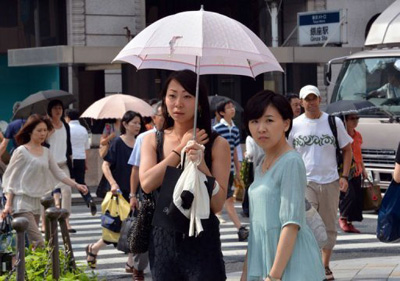 Onda de calor mata 12 pessoas no Japão