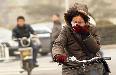 Zona rural da China vira desastre ambiental