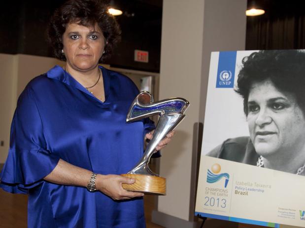 Ministra Izabella Teixeira ganha prêmio da ONU por ação ambiental