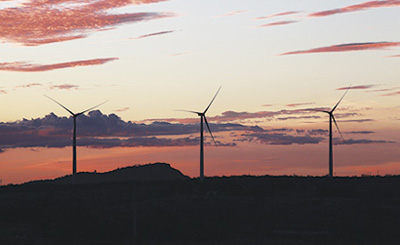 Produção de energia eólica aumenta 44,4% no Brasil