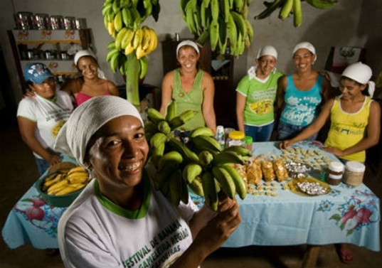 Agricultoras comemoram autonomia