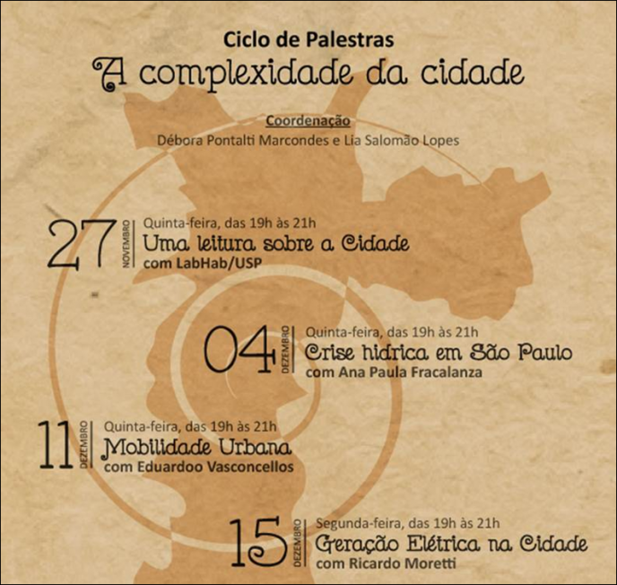 Ciclo de Palestras: A Complexidade da Cidade