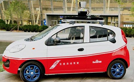 Baidu apresenta novo protótipo de carro autônomo 100% elétrico