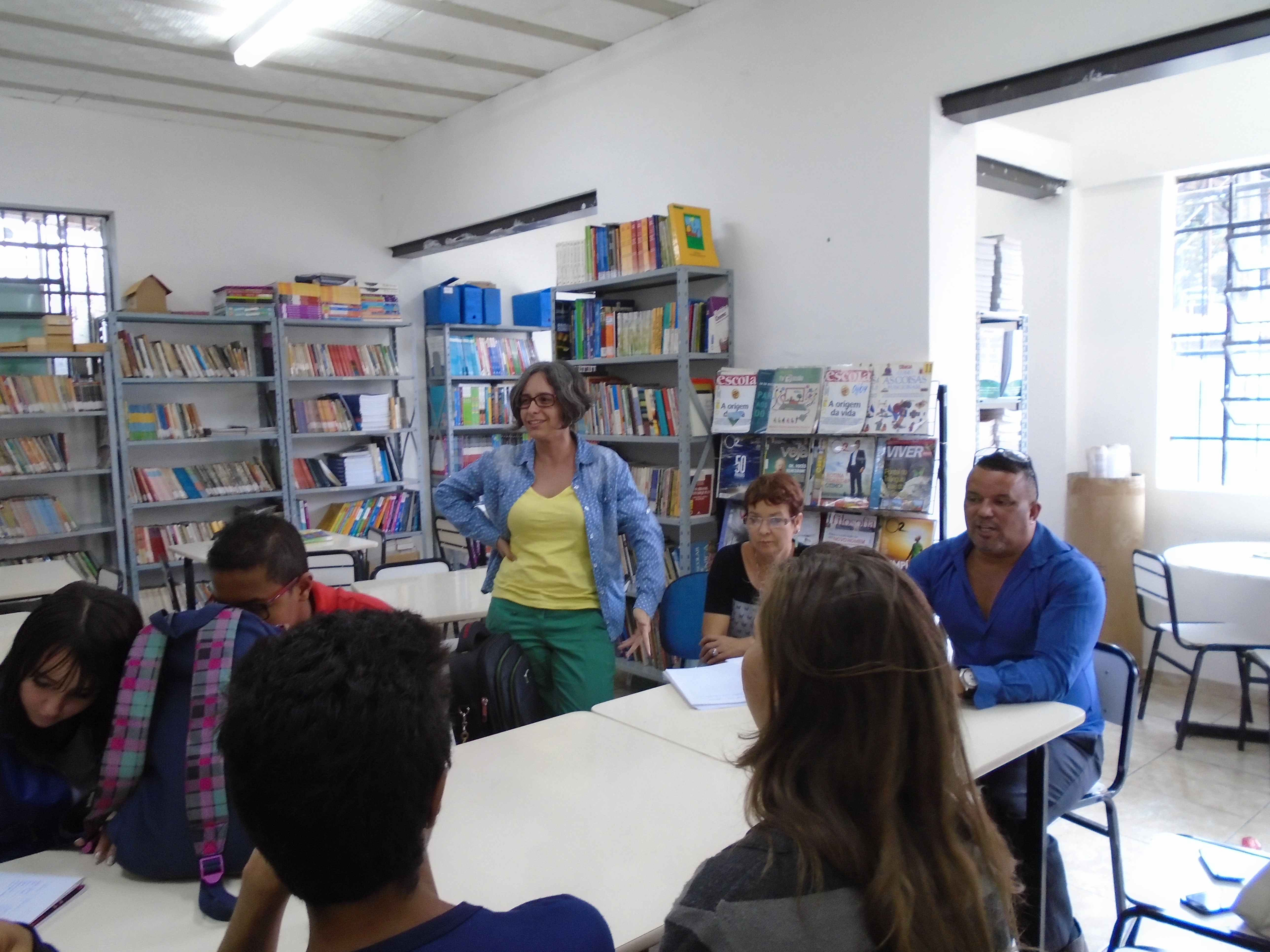 Equipe Ecos visita Escola Estadual Dr. Paulo Diniz