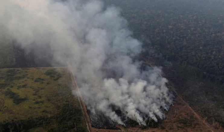 Superando média histórica, queimadas na Amazônia quase triplicam