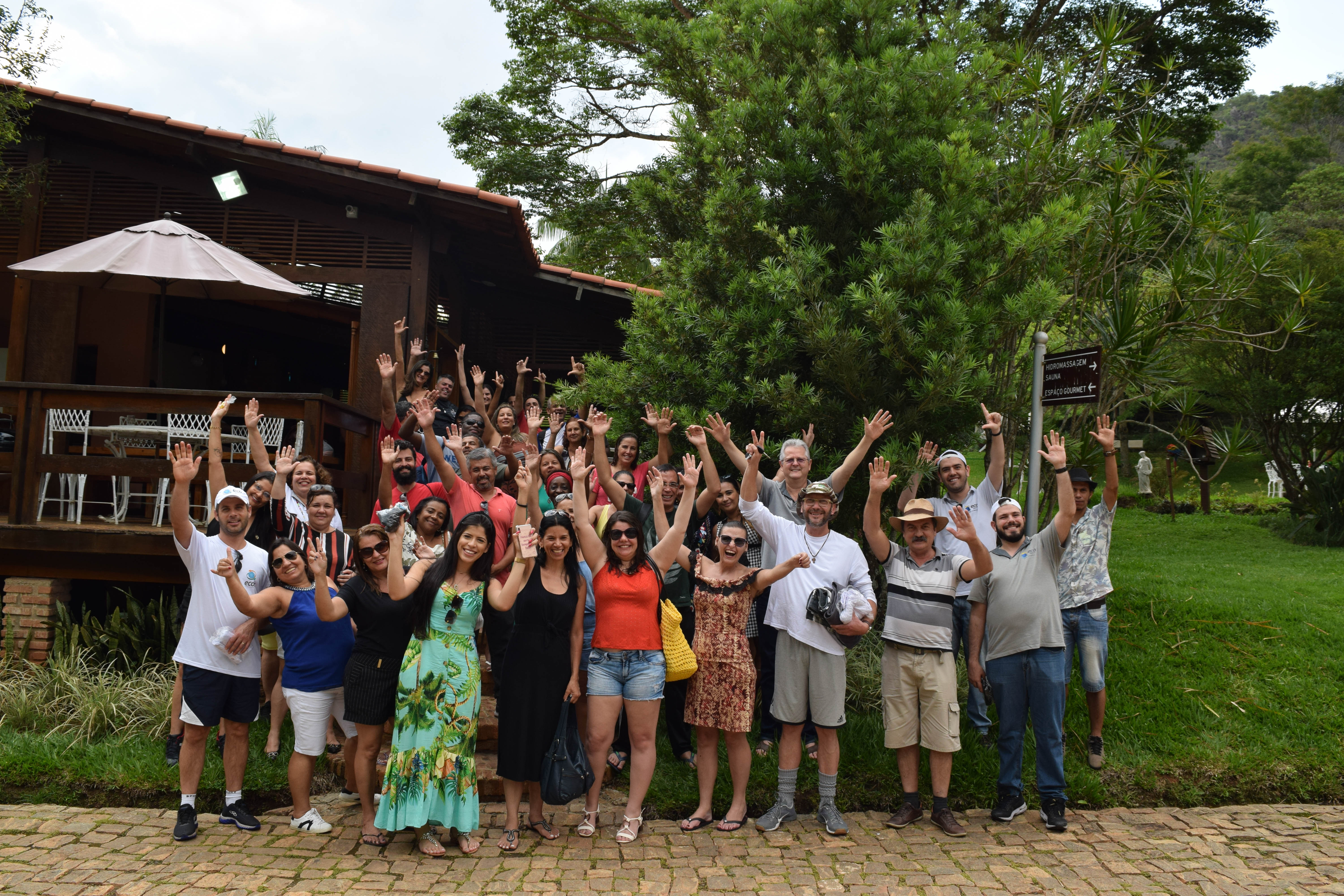 Diretores das escolas parceiras do Movimento EcoDom participam de um dia de confraternização